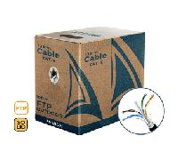 Phasak Bobina de cable de red FTP Cat 6A exterior CCA AWG23 100 m PHR 681 PHR 681