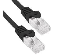 Phasak Cable de Red Cat 6 UTP Solido CCA Cat 6 UTP Negro 3M PHK 1703