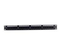 Patch Panel Phasak PU 2420/ 24 Puertos/ Cat.6/ Altura 1U