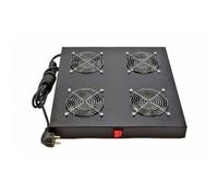 Phasak PHC 5642 Conjunto de Ventilación 2x120mm 1U para Armario Rack 19" Negro