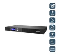 Phasak - SAI Protekt Rack Slim 1U Interactivo 750 VA - PH 7540