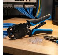 Crimpadora phasak td 019 para rj11/ rj12/ rj45