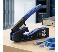 Crimpadora phasak rj45 fastcrimp profesional con pelacables td 020