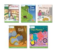 Phase 2 Parent Phonics Reading Book Bundle: Reception, Term 1, Ages 4+ (5 Book Bundle)