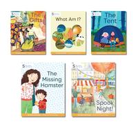 Phase 4 Parent Phonics Reading Book Bundle: Reception, Term 3, Ages 4+ (5 Book Bundle)