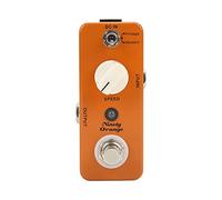 Phaser Effect MPH1 Pedal de Phaser Analógico para Guitarra Eléctrica Naranja Compacto - Tonos cálidos y psicodélicos, carcasa metálica resistente, con modos Vintage y Modern