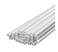 PHasz 30 Piezas Tubo De Plástico ABS Diámetro 2-4Mm, Varilla Hueca Longitud 500Mm Adecuado para Material De Mesa De Arena Hecha A Mano DIY,Diameter 2.5mm