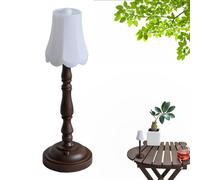 PHASZ Lámpara de escritorio antigua - Lámpara de escritorio decorativa de estilo europeo, lámpara de mesita de noche retro, lámpara de mesa de escritorio para biblioteca, mesita de noche, bar de