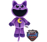PhatMojo Poppy Playtime Deluxe CatNap - Peluche Coleccionable Oficial de 30 cm | Muñeco de Felpa Premium con Diseño Suave y Detallado | Figura del Videojuego de Terror para Fans y Niños