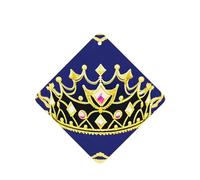 Phayah 4 ambientadores cuadrados para colgar en el coche, con diseño de tiara de fantasía, aroma a lavanda, para tableta, armario, zapatos, armario