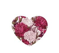 Phayah 4 ambientadores de coche colgantes abiertos con patrón de flor de luna, pastillas aromáticas de lavanda, fragancia de larga duración, tarjeta perfumada en forma de corazón