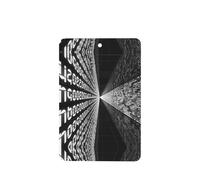 Phayah 4 ambientadores de coche colgantes de ecuaciones con patrón de símbolos de lavanda, tabletas aromáticas de larga duración, tarjeta perfumada rectangular