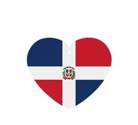 Phayah 4 ambientadores de coche con diseño de lavanda con diseño de República Dominicana para colgar en forma de corazón, para tableta, armario, zapatos, clóset