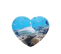 Phayah 4 ambientadores para coche, diseño de arrecife de coral, aroma de lavanda, con forma de corazón, para colgar, para tableta, armario, zapatos, armario, 4 unidades