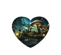 Phayah 4 ambientadores para coche, diseño de elfo, hongos, bosque, pastillas aromáticas de lavanda, fragancia de larga duración, tarjeta perfumada en forma de corazón