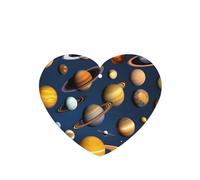 Phayah 4 ambientadores para coche, diseño de planetas del sistema solar, aroma de lavanda, con forma de corazón, para colgar, para tableta, armario, zapatos, armario, fragancia