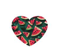 Phayah 4 ambientadores para coche, diseño de sandía, pastillas aromáticas de lavanda, fragancia de larga duración, tarjeta perfumada en forma de corazón