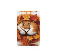 Phayah 4 ambientadores para coche, diseño de zorro, hoja de arce, patrón de nido de lavanda, fragancia de larga duración, tarjeta perfumada rectangular