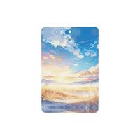 Phayah 4 ambientadores rectangulares para colgar en el coche, con aroma a lavanda, con diseño de cielo, para tableta, armario, zapatos, clóset