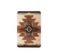 Phayah 4 ambientadores rectangulares para colgar en el coche, con diseño de indígenas americanos, para colgar en tableta, armario, zapatos, armario, 4 unidades