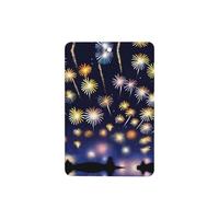 Phayah 4 ambientadores rectangulares para colgar en el coche, diseño de fuegos artificiales, con aroma a lavanda, para tableta, armario, zapatos, clóset