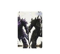 Phayah 4 ambientadores rectangulares para colgar en el coche, diseño de monstruo en armadura, aroma a lavanda, para tableta, armario, zapatos, armario