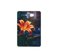 Phayah 6 ambientadores colgantes para coche, diseño de lirio naranja, tabletas con aroma a lavanda, fragancia de larga duración, tarjeta perfumada rectangular