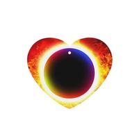 Phayah 6 ambientadores colgantes para coche, diseño de manchas de obsidiana de fuego, pastillas de aroma de lavanda, fragancia de larga duración, tarjeta perfumada en forma de corazón