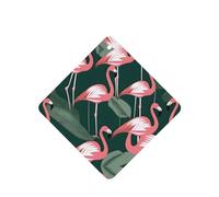 Phayah 6 ambientadores cuadrados para colgar en el coche, con diseño de flamenco, aroma a lavanda, para tableta, armario, zapatos, clóset