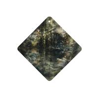 Phayah 6 ambientadores cuadrados para colgar en la piscina de agua, con diseño de árbol, aroma a lavanda, para colgar en tableta, armario, zapatos, armario, fragancia