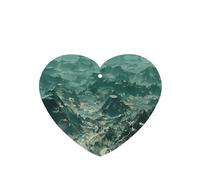 Phayah 6 ambientadores de coche colgantes con diseño de montañas áridas sin fin, pastillas aromáticas de lavanda, fragancia de larga duración, tarjeta perfumada en forma de corazón