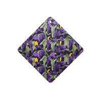 Phayah 6 ambientadores de coche colgantes de golondrina morada, patrón volador, pastillas aromáticas de lavanda, fragancia de larga duración, cuadrada