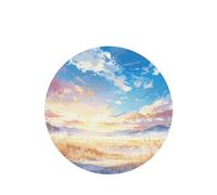 Phayah 6 ambientadores de coche con aroma a lavanda con diseño de cielo, forma redonda, para colgar, para tableta, armario, zapatos, clóset