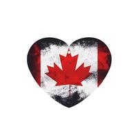 Phayah 6 ambientadores de coche con diseño de bandera canadiense, aroma de lavanda, en forma de corazón, para colgar, para tableta, armario, zapatos, clóset