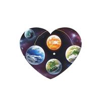 Phayah 6 ambientadores de coche con diseño de planetas del mundo alienígena, aroma de lavanda, fragancia colgante en forma de corazón, para tableta, armario, zapatos, armario, fragancia