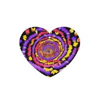 Phayah 6 ambientadores de coche con diseño de remolino de flores con aroma a lavanda, fragancia colgante en forma de corazón, para tableta, armario, zapatos, clóset