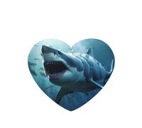 Phayah 6 ambientadores de coche con diseño de tiburón en el mar, aroma a lavanda, con forma de corazón, para colgar, para tableta, armario, zapatos, clóset