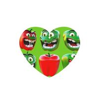 Phayah 6 ambientadores de coche para colgar, divertido patrón de pimienta, pastillas con aroma a lavanda, fragancia de larga duración, tarjeta perfumada en forma de corazón