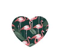 Phayah 6 ambientadores para coche, diseño de flamenco, aroma de lavanda, con forma de corazón, para colgar, para tableta, armario, zapatos, clóset