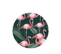 Phayah 6 ambientadores para coche, diseño de flamenco, aroma de lavanda, forma redonda, para colgar, para tableta, armario, zapatos, clóset