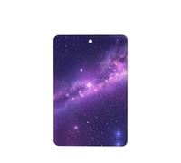 Phayah 6 ambientadores para coche, diseño de río de estrellas, color morado, con aroma a lavanda, tabletas de fragancia de larga duración, rectangulares