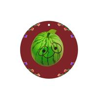 Phayah 6 ambientadores para coche, diseño de sandía de ojo grande, pastillas aromáticas de lavanda, larga duración, forma redonda