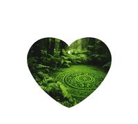 Phayah 6 ambientadores para coche, diseño de tótem misterioso del bosque, tabletas con aroma a lavanda, fragancia de larga duración, tarjeta perfumada en forma de corazón
