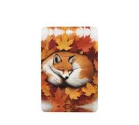 Phayah 6 ambientadores para coche, diseño de zorro, hoja de arce, patrón de nido de lavanda, fragancia de larga duración, tarjeta perfumada rectangular