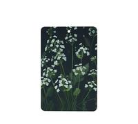 Phayah 6 ambientadores rectangulares con diseño de flores silvestres blancas con aroma a lavanda, para colgar en el armario, tableta, armario, zapatos, etc