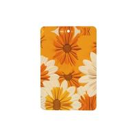 Phayah 6 ambientadores rectangulares con diseño de margaritas blancas y amarillas con aroma a lavanda, para colgar en tableta, armario, zapatos, clóset