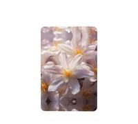 Phayah 6 ambientadores rectangulares para colgar en el coche, con diseño de flores de jazmín blanco, fragancia para colgar en el armario, zapatos, armario, 6 unidades