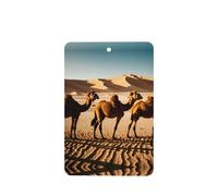 Phayah 6 ambientadores rectangulares para colgar en el coche, con diseño de huellas de camello, fragancia rectangular para colgar en el armario, zapatos, armario, 6 unidades