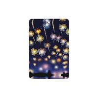Phayah 6 ambientadores rectangulares para colgar en el coche, diseño de fuegos artificiales, con aroma a lavanda, para tableta, armario, zapatos, clóset