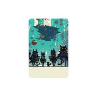 Phayah 6 ambientadores rectangulares para colgar en el coche, diseño de hombre lobo en la calle, con aroma a lavanda